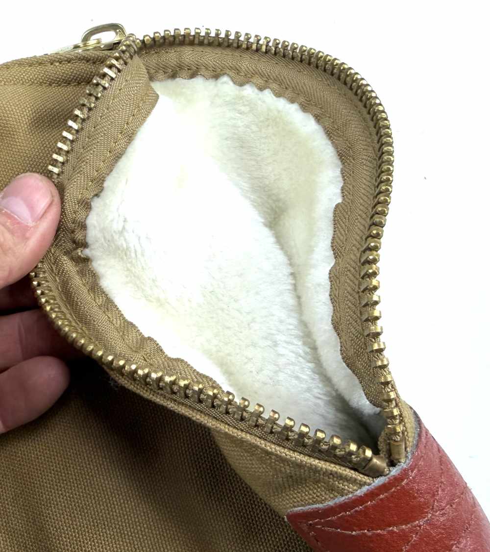 WWII US ARMY M1 GARAND  RIFLE PADDED SCABBARD CARRY CASE-KHAKI-img-7