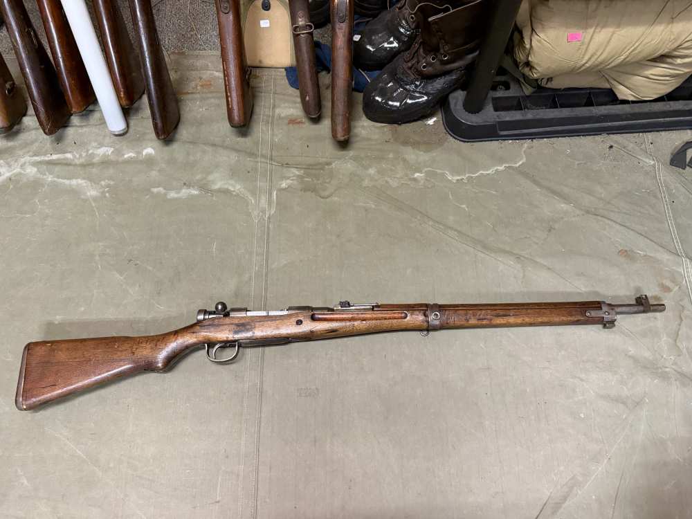 ORIGINAL WWII JAPANESE IJA IJN ARISAKA TYPE 99 ANTI-AIRCRAFT RIFLE-7872-img-0