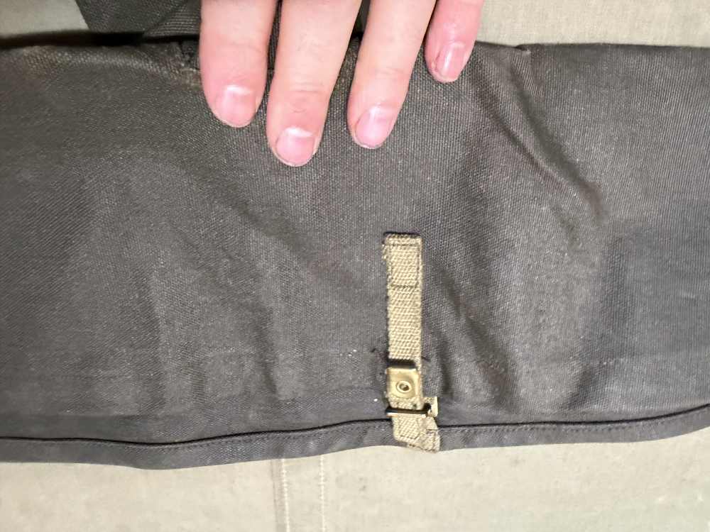RARE ORIGINAL WWII BRITISH BREN GUN CARRY COVER CASE- POST WAR DATED-img-5