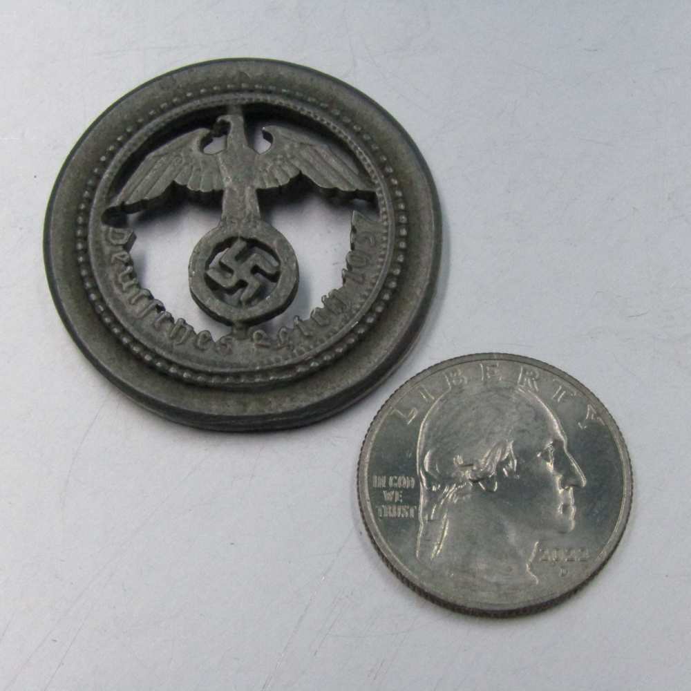 WW2 German Militaria Paul Von Hindenburg 1937 Medal W35-img-10