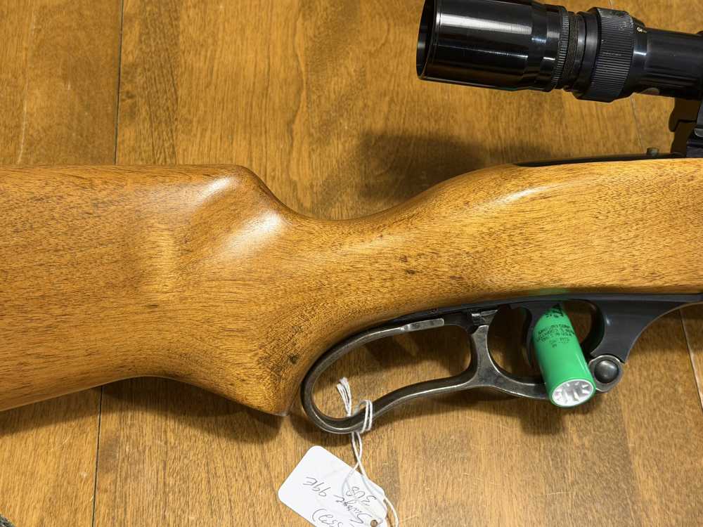 Savage 99E 308 Win 20" barrel bushnell 3-8 scope (2-552)-img-2