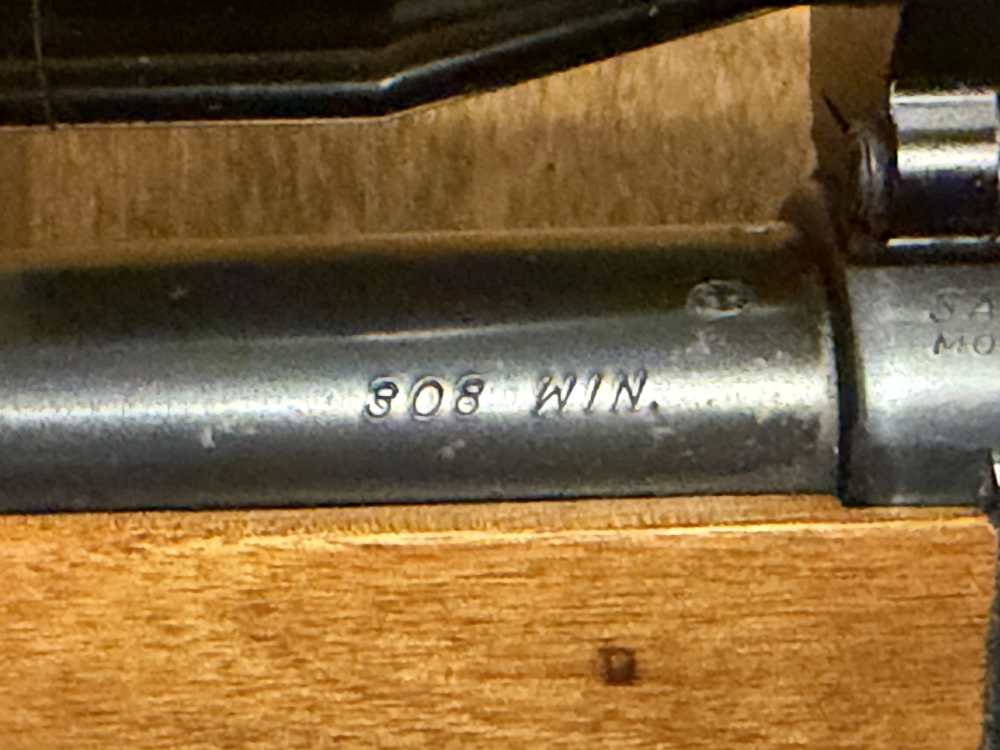Savage 99E 308 Win 20" barrel bushnell 3-8 scope (2-552)-img-11