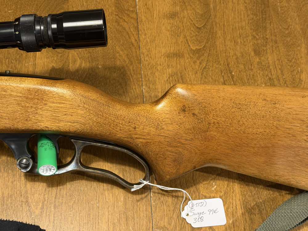 Savage 99E 308 Win 20" barrel bushnell 3-8 scope (2-552)-img-7