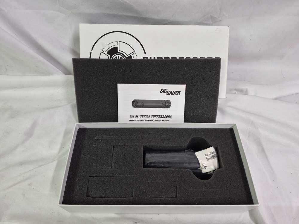 Sig Sauer SLX762C SLX-C Compact 7.62 Suppressor Direct Thread - Preowned -img-7
