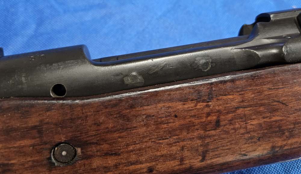 1903 Springfield WWII USMC rifle 1913 Low SN, SA 5-42 Bbl, orig ’03 S-Stk, -img-43