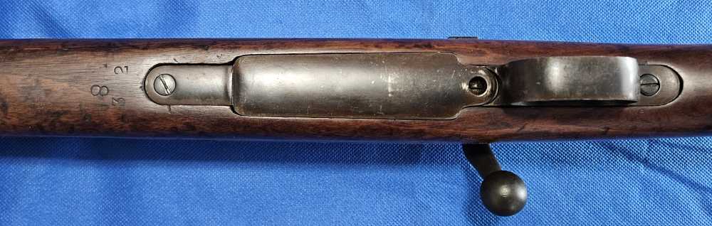 1903 Springfield WWII USMC rifle 1913 Low SN, SA 5-42 Bbl, orig ’03 S-Stk, -img-16