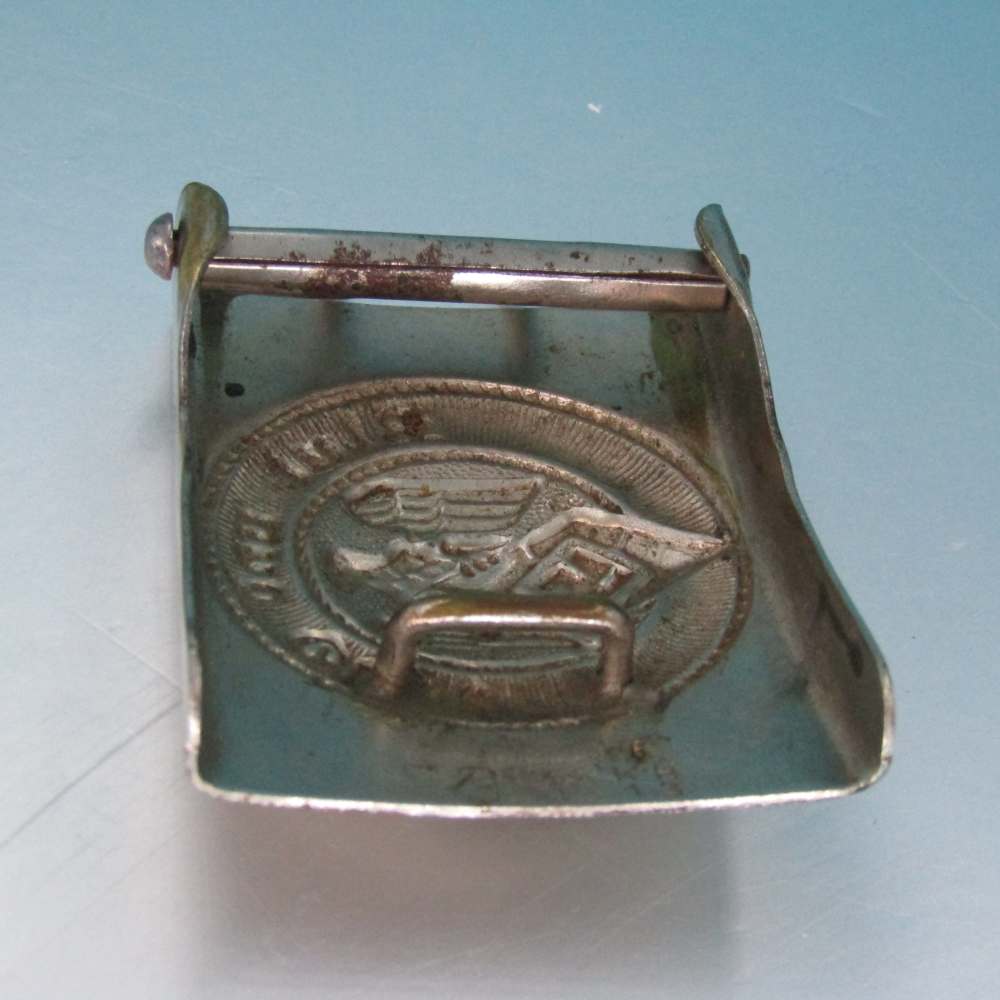 WW2 German HJ Youth Belt Buckle LRM KH/13 Blut und Ehre W36-img-12