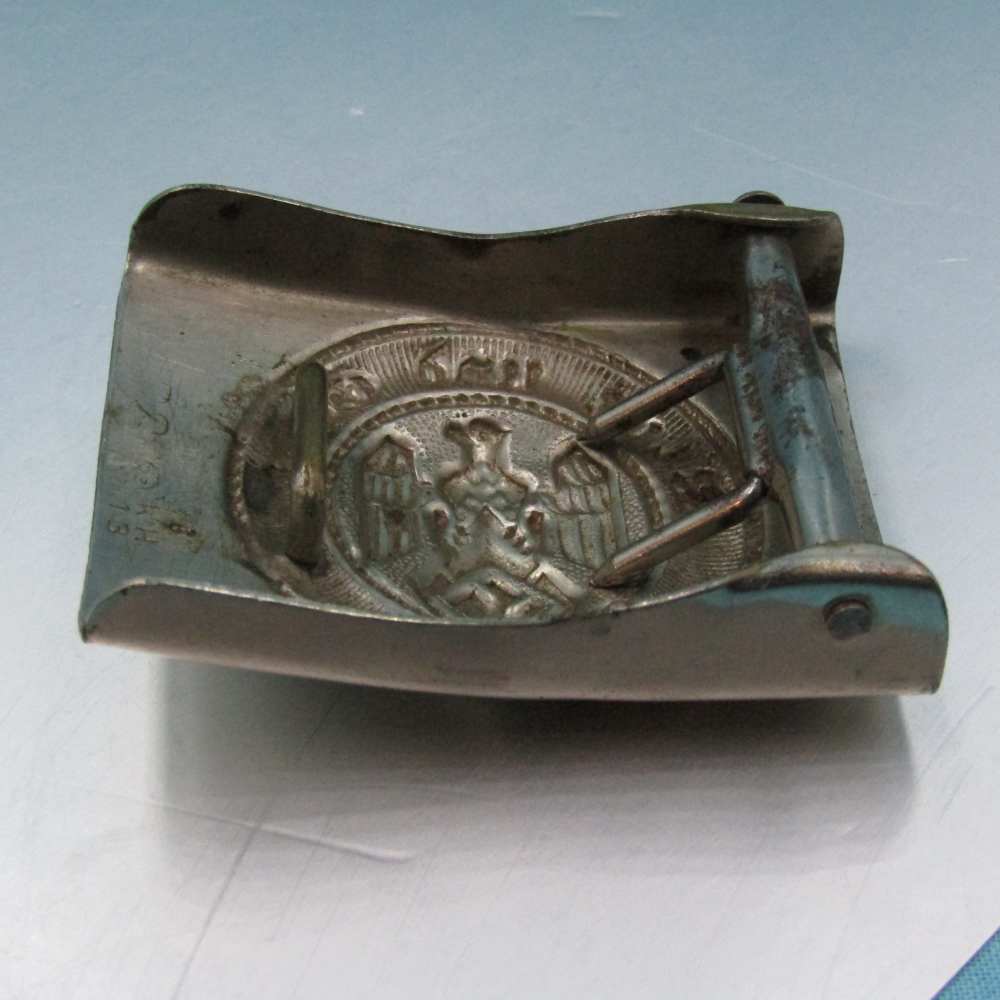 WW2 German HJ Youth Belt Buckle LRM KH/13 Blut und Ehre W36-img-9