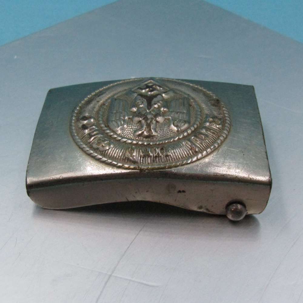 WW2 German HJ Youth Belt Buckle LRM KH/13 Blut und Ehre W36-img-6