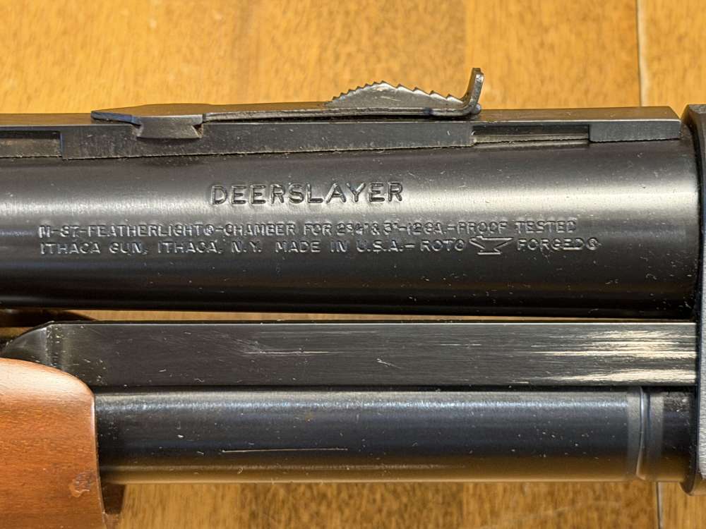 Ithaca Deer Slayer mag 20" pump slug gun in EXCELLENT CONDITION!(2-555)-img-10