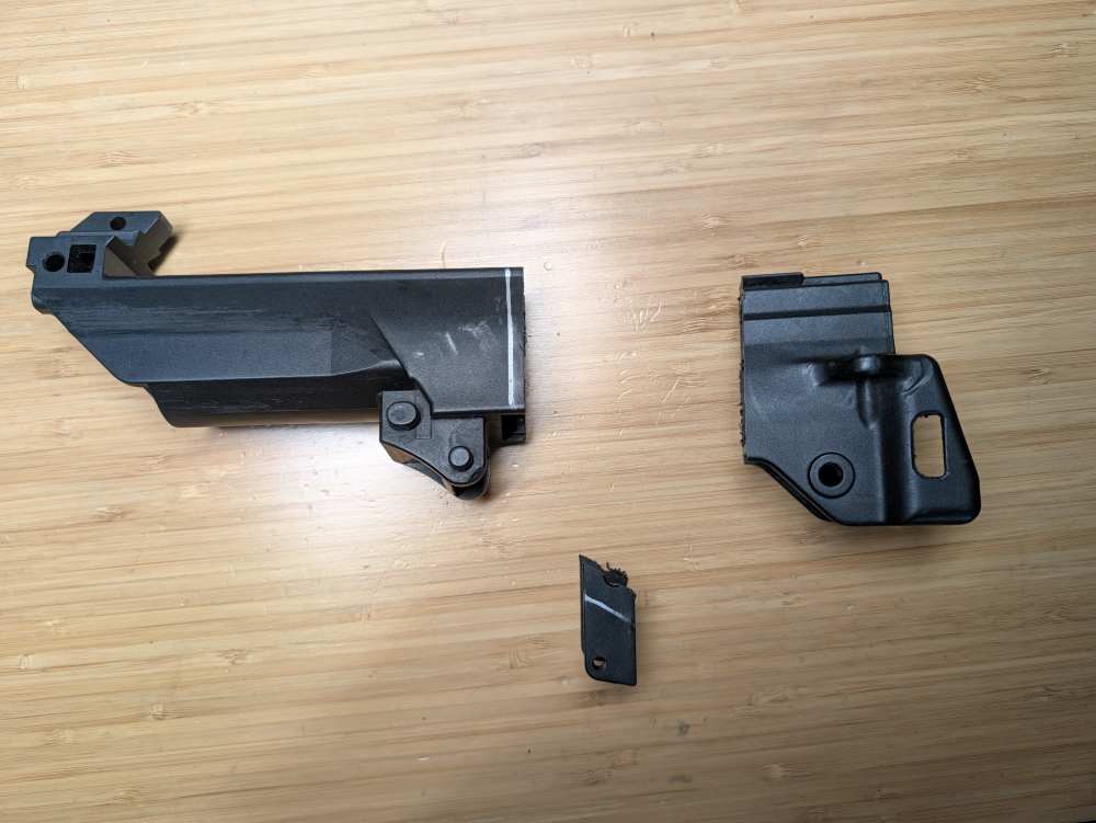 HK G36 Rear Stock Hinge and Front Trunnion-img-0