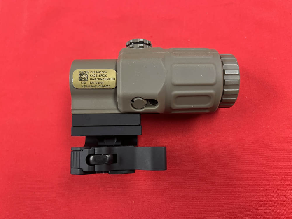 Rare EoTech M33 Coyote Clone Correct G33 3x Magnifier -img-4