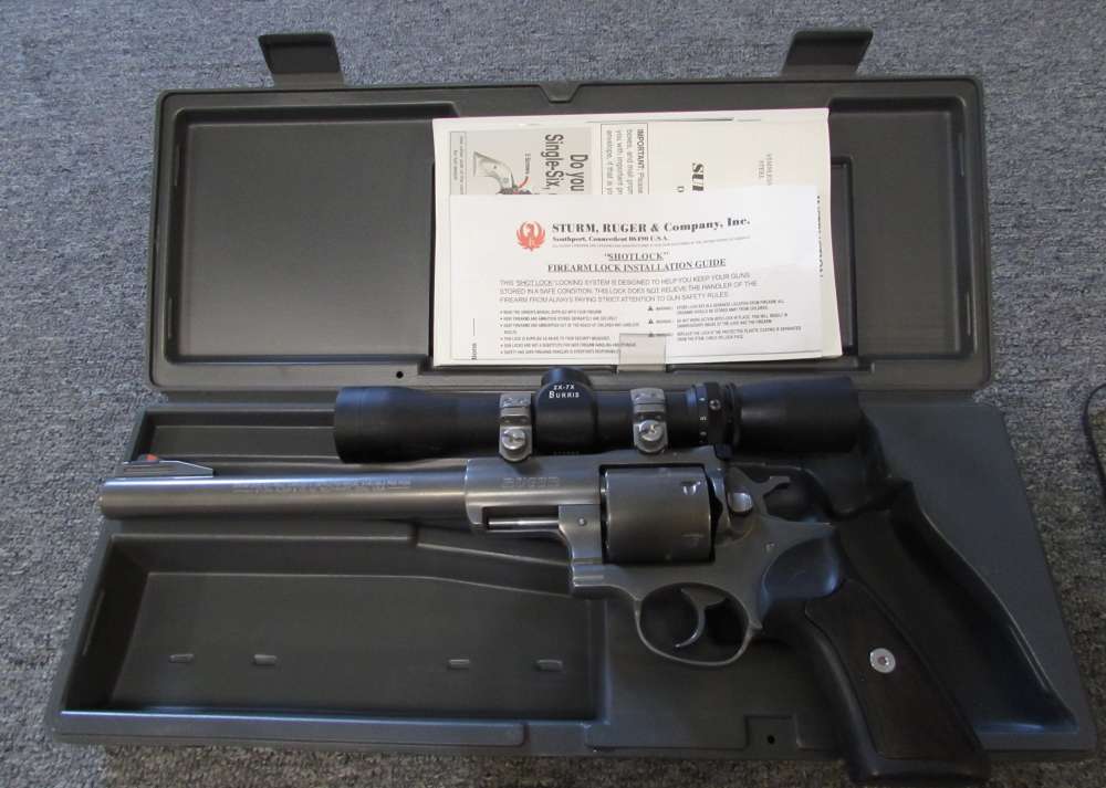 Ruger Target Gray Super Redhawk  in 480 Ruger-img-13