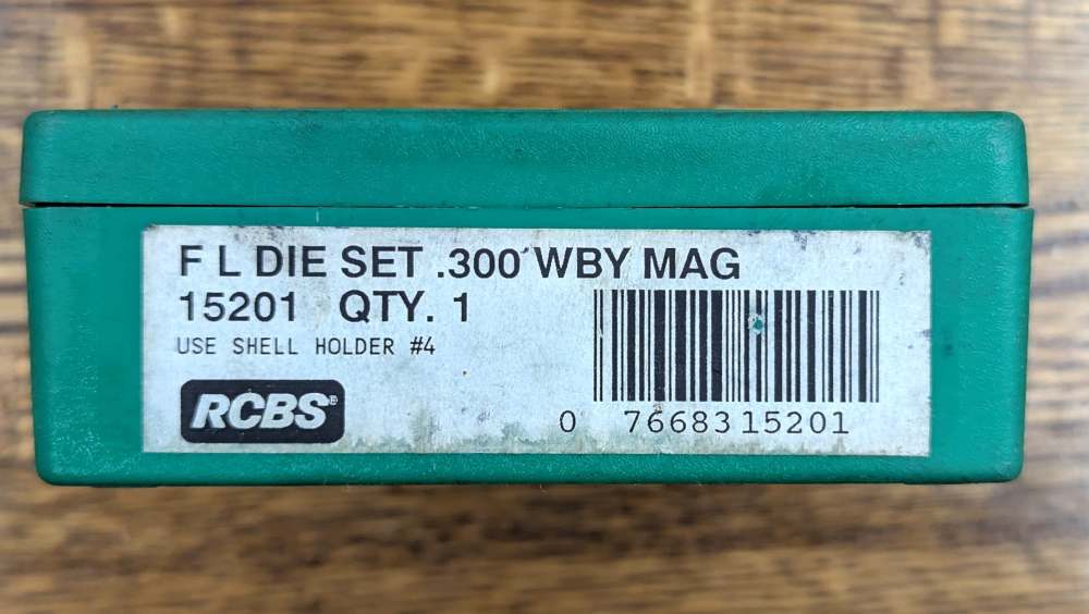 RCBS 300 Weatherby Mag 3-Dies Set-img-0