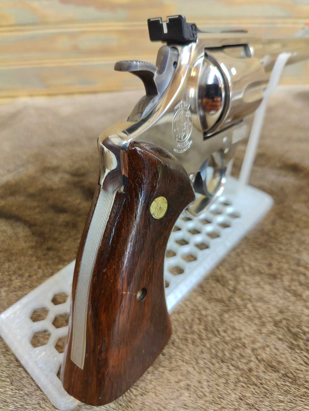 Smith & Wesson Model 29-3, Nickel 44 Magnum, 6" Barrel-img-7