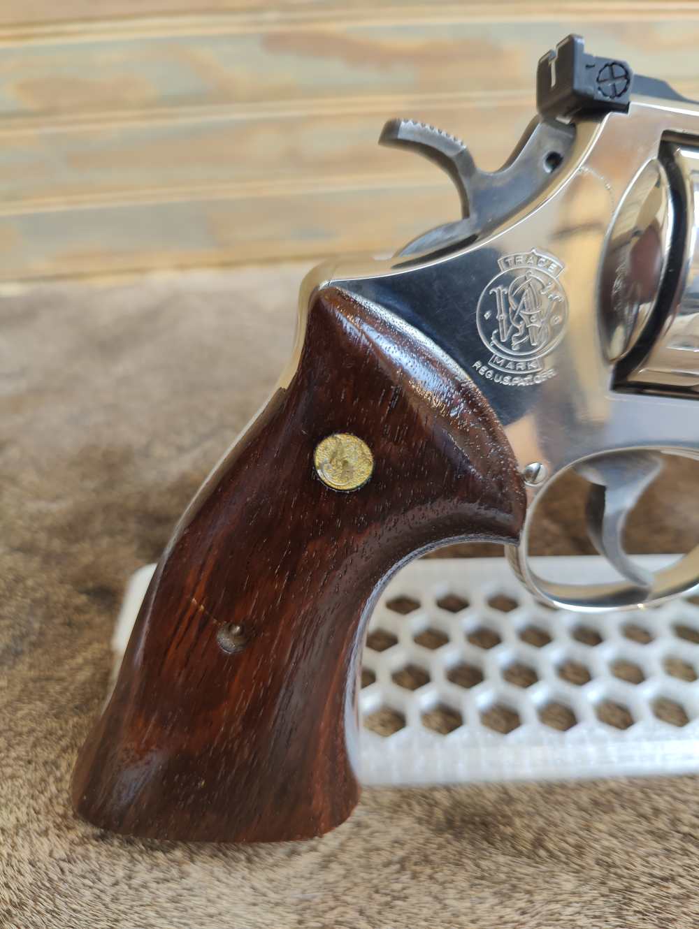 Smith & Wesson Model 29-3, Nickel 44 Magnum, 6" Barrel-img-6