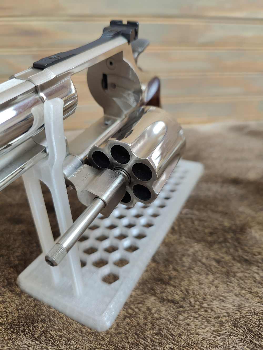 Smith & Wesson Model 29-3, Nickel 44 Magnum, 6" Barrel-img-13