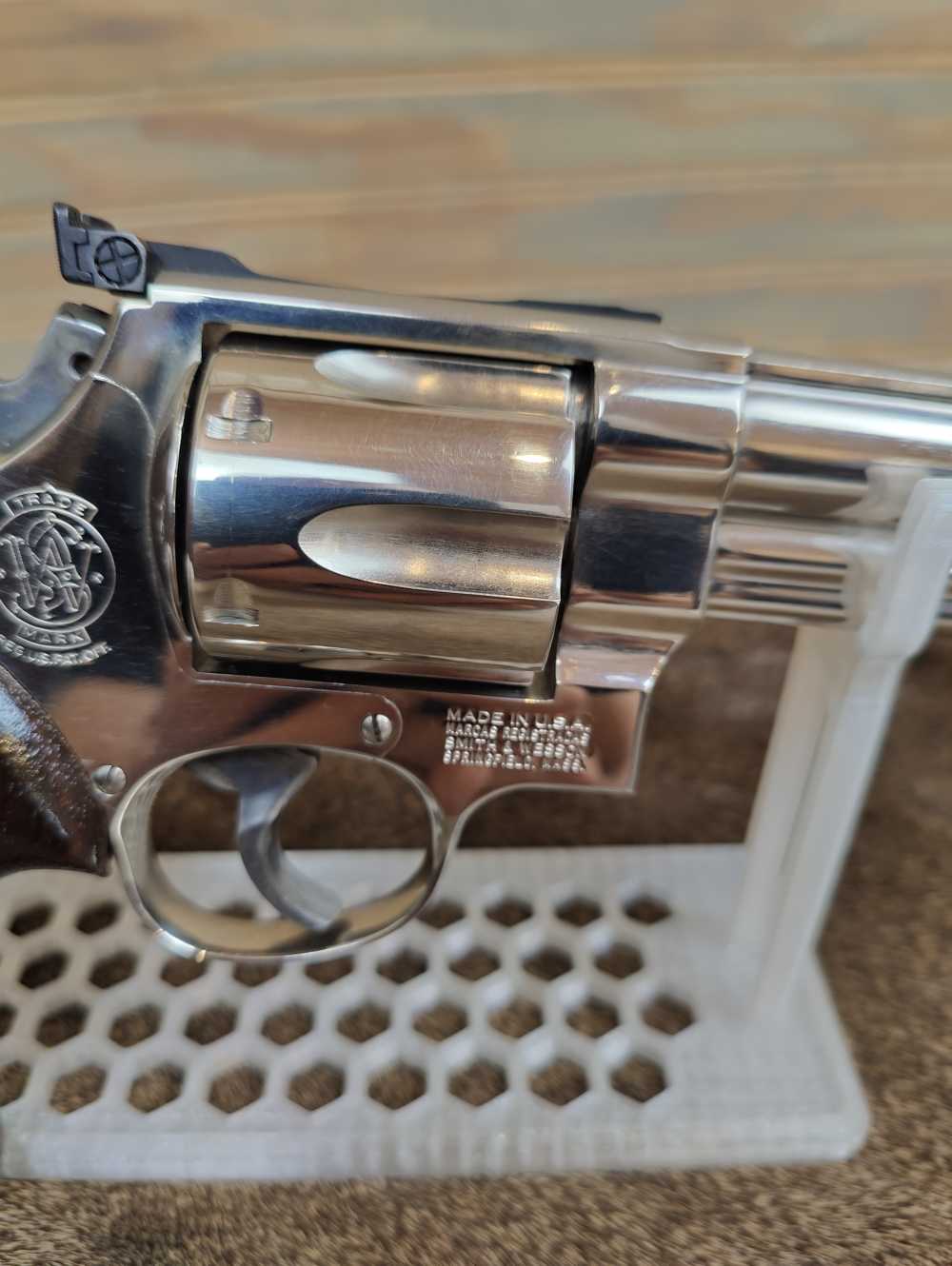 Smith & Wesson Model 29-3, Nickel 44 Magnum, 6" Barrel-img-5