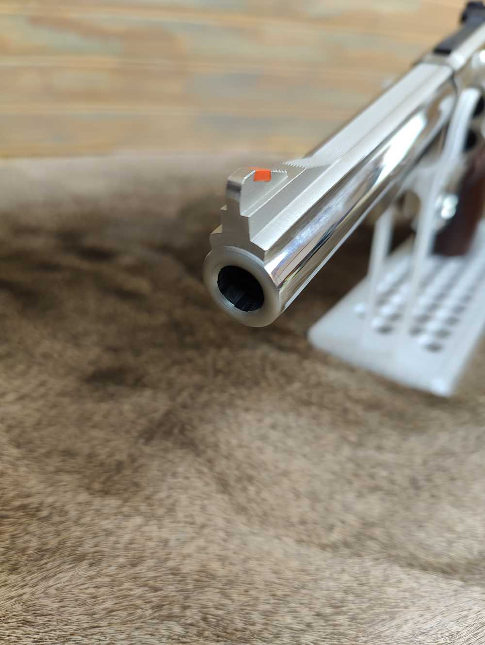 Smith & Wesson Model 29-3, Nickel 44 Magnum, 6" Barrel-img-8