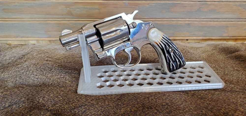 Colt Detective Special 2nd Issue, 38 Special, Nickel Plate, 2" Barrel, 1961-img-0