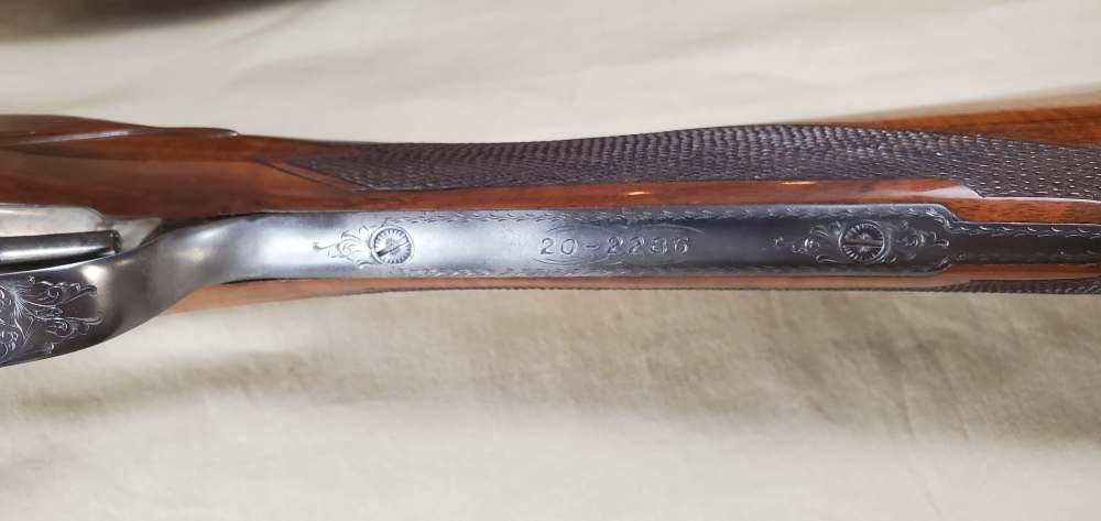 Winchester Parker Reproduction, 20 Gauge, Side by Side, 26" Barrel, Case-img-7