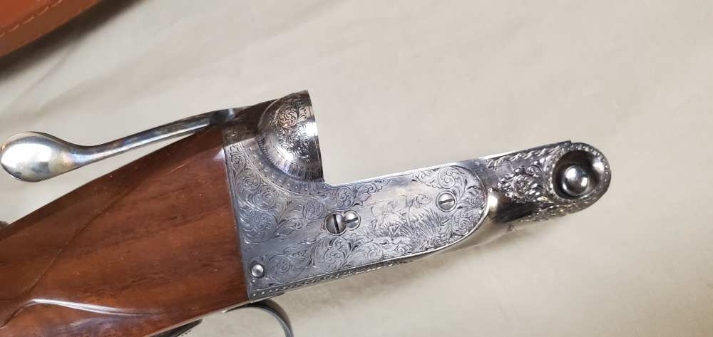 Winchester Parker Reproduction, 20 Gauge, Side by Side, 26" Barrel, Case-img-4