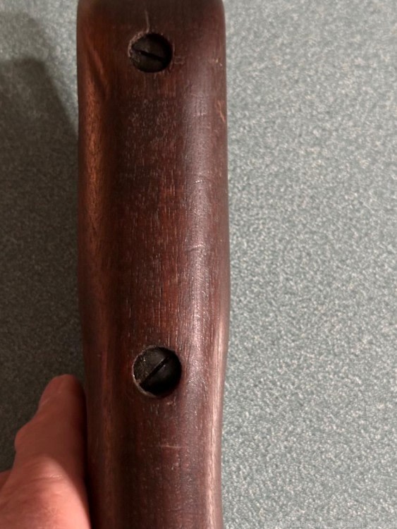 WWII Thompson Rear Stock Assembly Excellent Condition-img-8