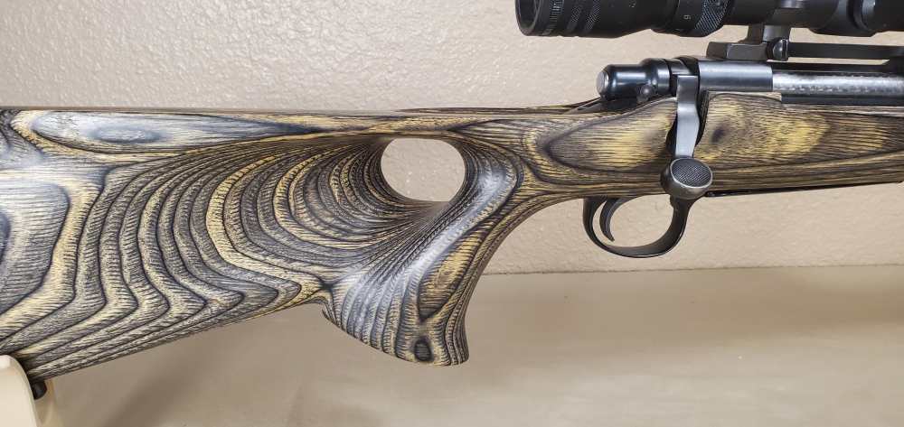 Remington, Model 700 BDL 375 H&H Magnum, 20 1/2" Bbl, Thumbhole Stock, 2008-img-4