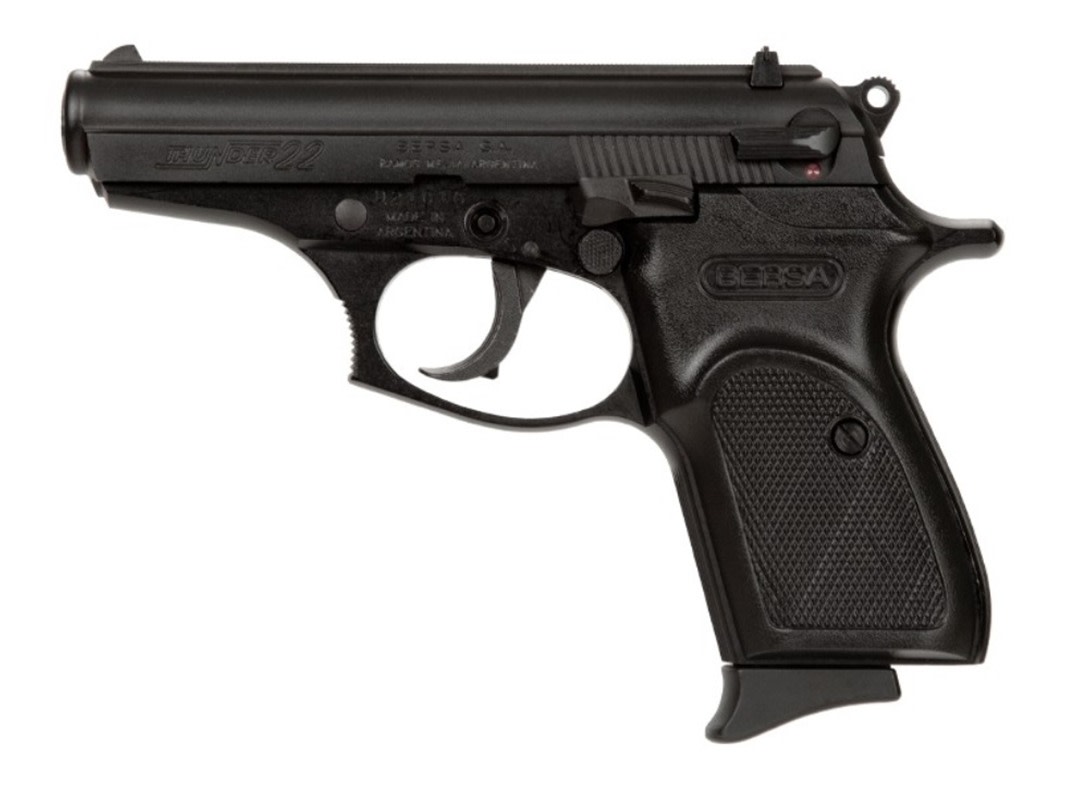 Bersa T22M Thunder Micro-Compact 22 LR 10+1, 3.50in Black Steel Barrel, Mat-img-1