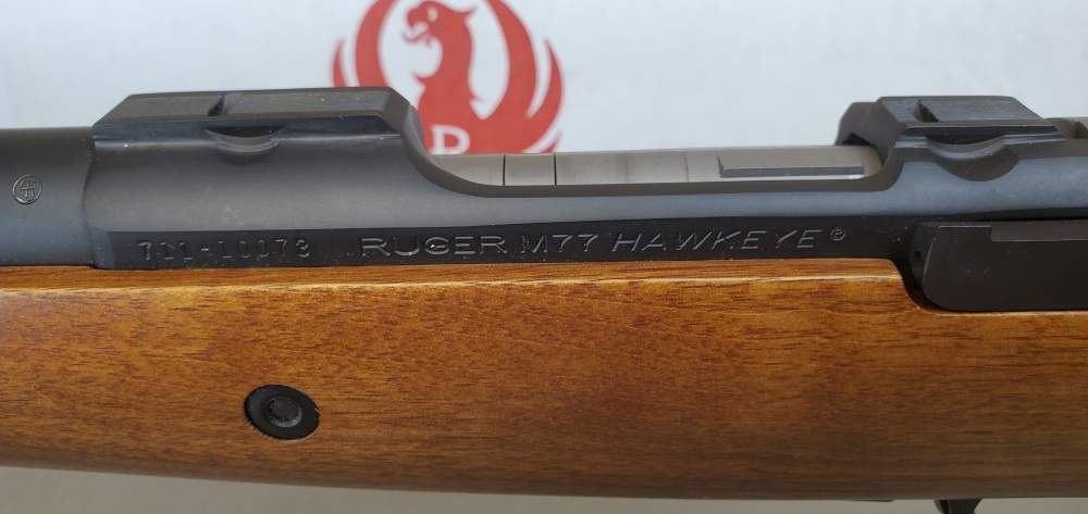 Ruger M77 Hawkeye, 300 RCM,  20" Barrel,  Wood Stock, Comes with 1" Scope -img-14