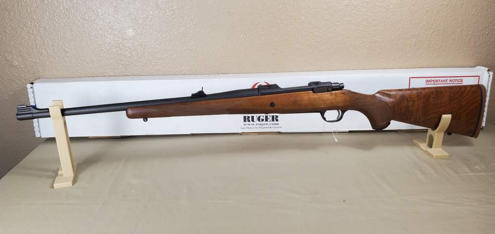 Ruger M77 Hawkeye, 300 RCM,  20" Barrel,  Wood Stock, Comes with 1" Scope -img-9