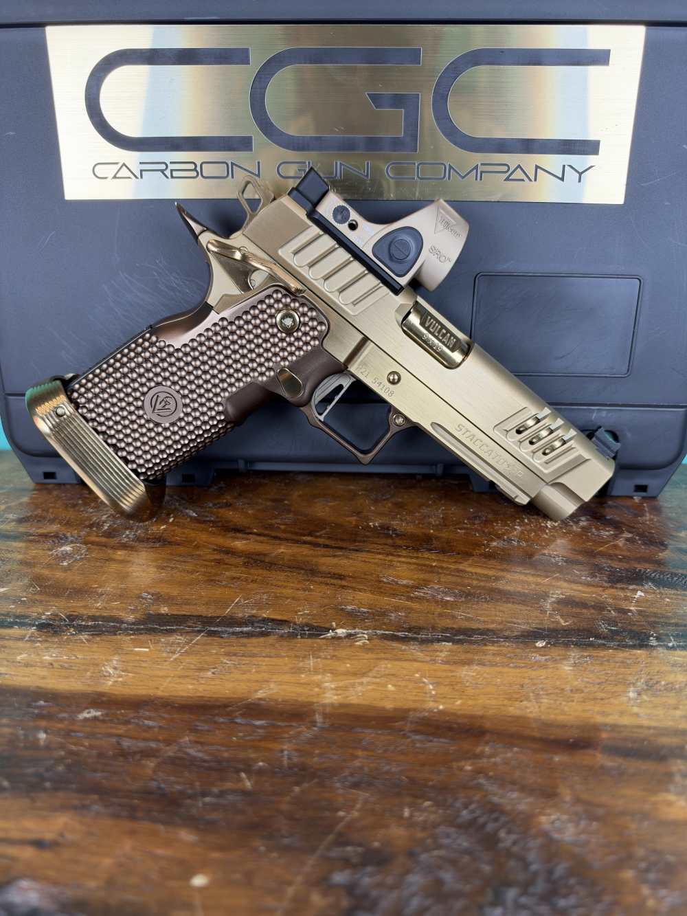 Vulcan Staccato P FDE Ported 9mm w/ SRO-img-0