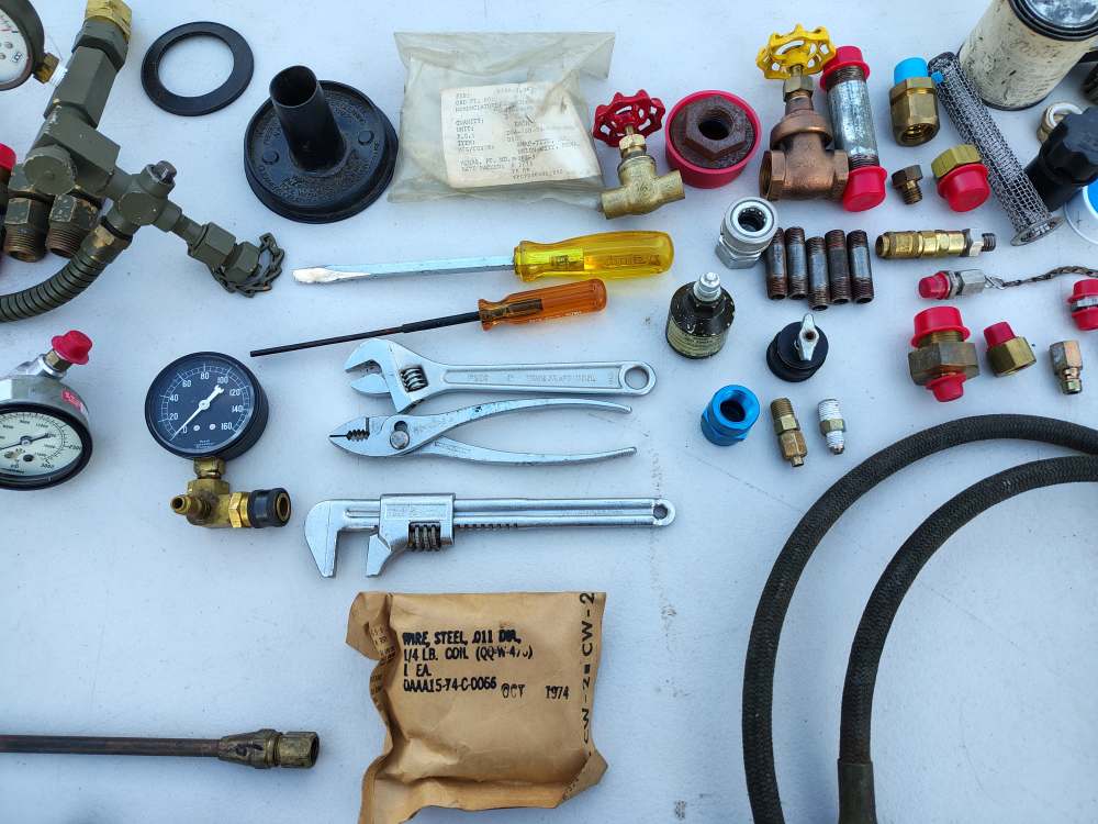 US USMC M27 Portable Flame Thrower Service Kit M2 M2-2 M2A1 M9 Flamethrower-img-2