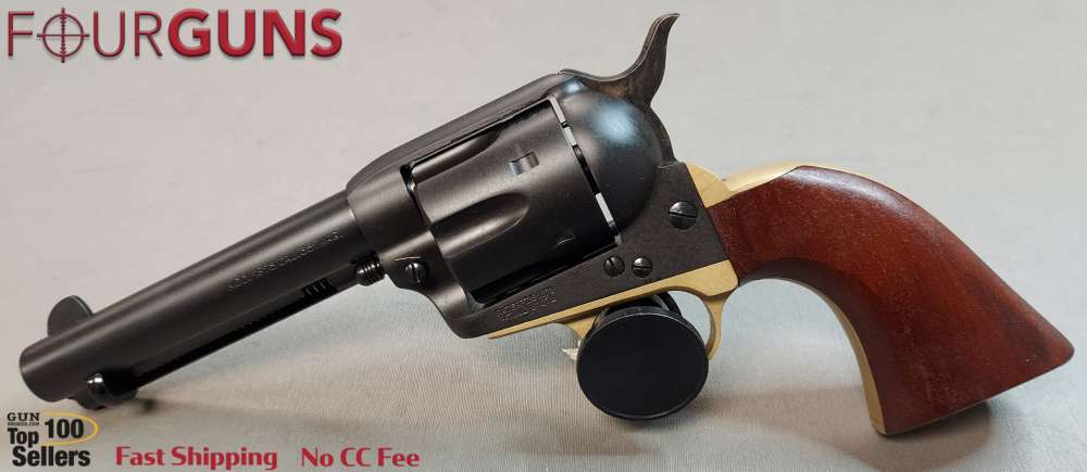 Uberti 1873 Cattleman Hombre Revolver 357 Mag 4.75" Barrel 6 Rounds 343901-img-0