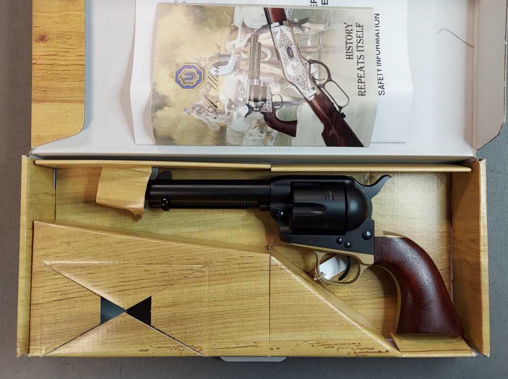 Uberti 1873 Cattleman Hombre Revolver 357 Mag 4.75" Barrel 6 Rounds 343901-img-5