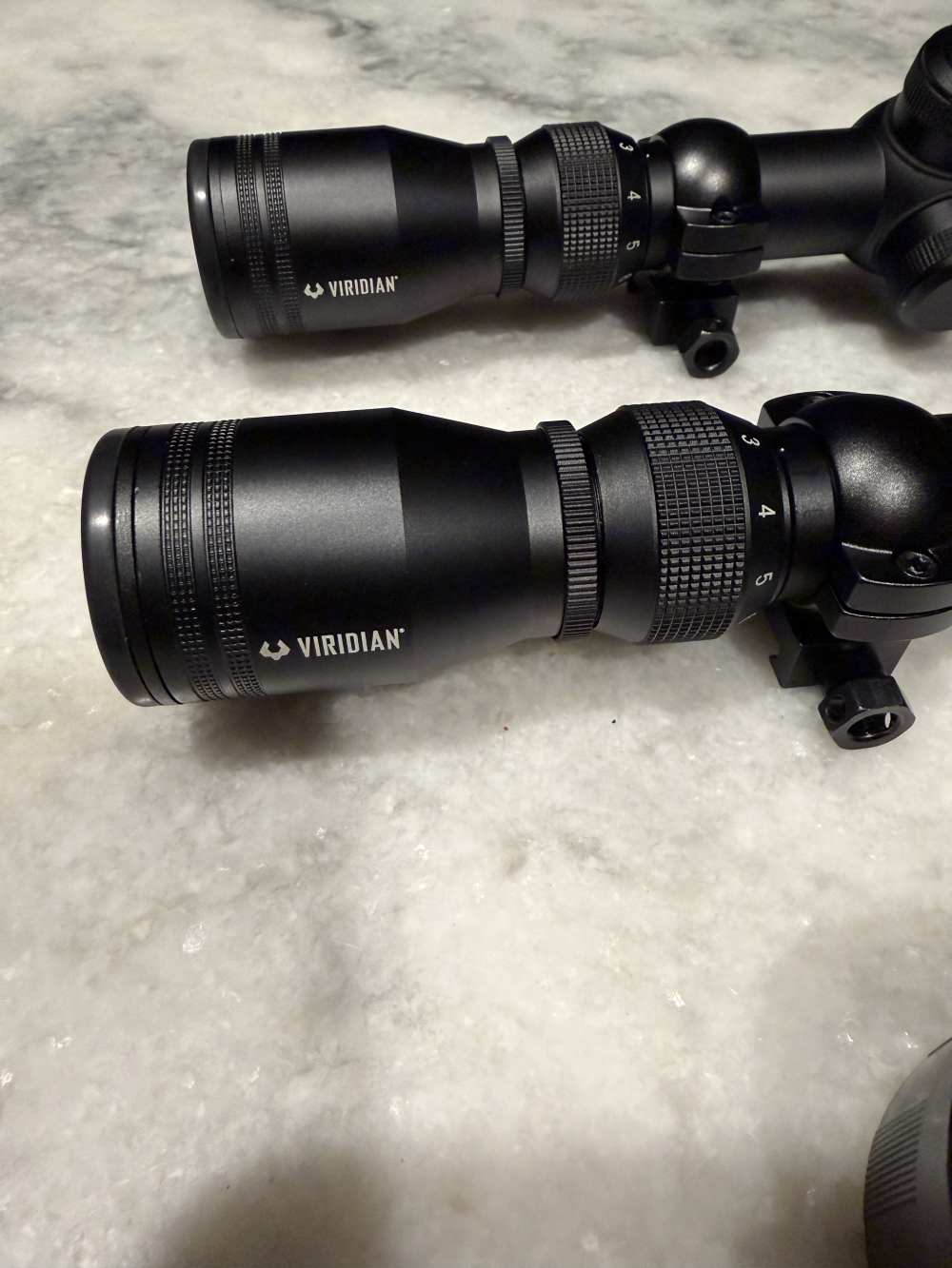 Viridian 3-9x40 Rifle Scope with rings -img-1