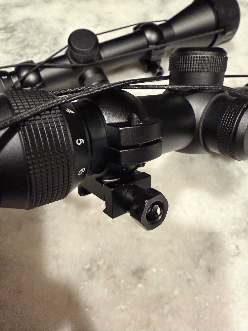 Viridian 3-9x40 Rifle Scope with rings -img-3