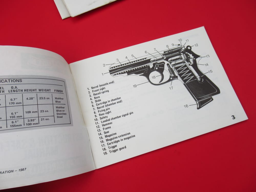 Pre-owned 1987 Walther PPK 9mm Kurz Interarms with Box PPKS PP German-img-74