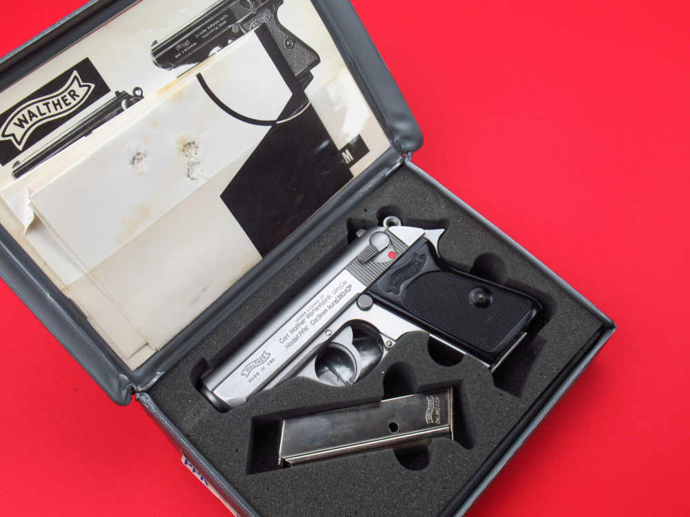 Pre-owned 1987 Walther PPK 9mm Kurz Interarms with Box PPKS PP German-img-80
