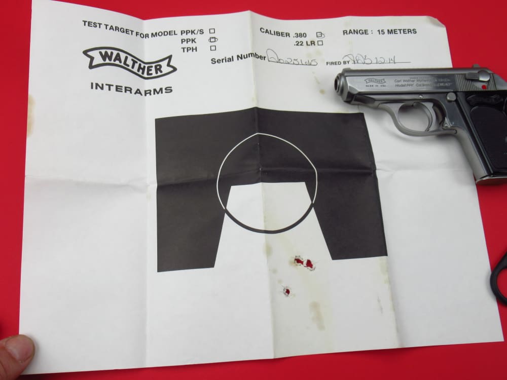 Pre-owned 1987 Walther PPK 9mm Kurz Interarms with Box PPKS PP German-img-68