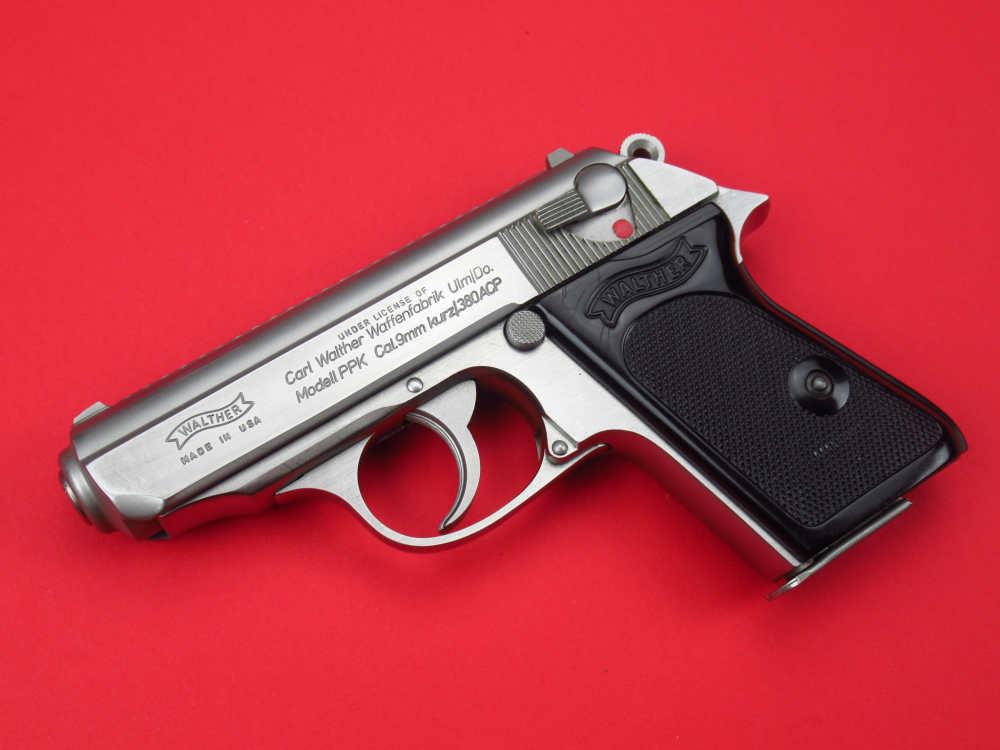 Pre-owned 1987 Walther PPK 9mm Kurz Interarms with Box PPKS PP German-img-2