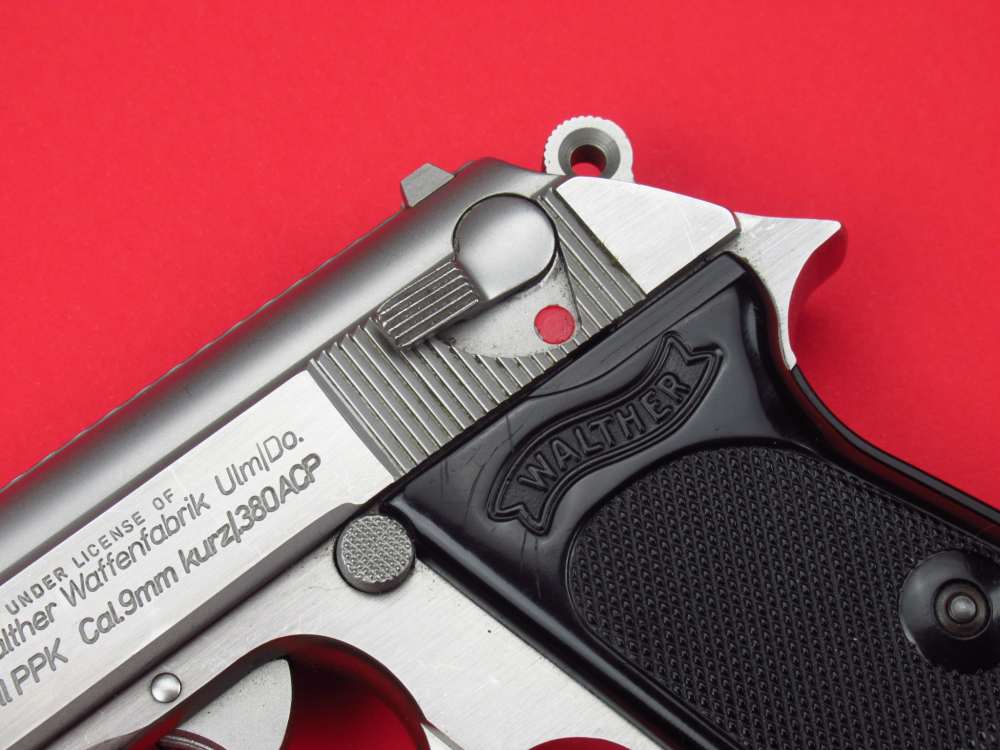 Pre-owned 1987 Walther PPK 9mm Kurz Interarms with Box PPKS PP German-img-4