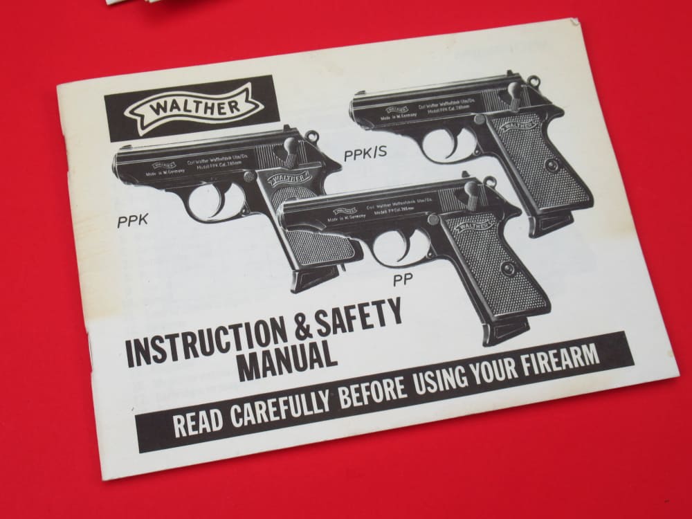 Pre-owned 1987 Walther PPK 9mm Kurz Interarms with Box PPKS PP German-img-73