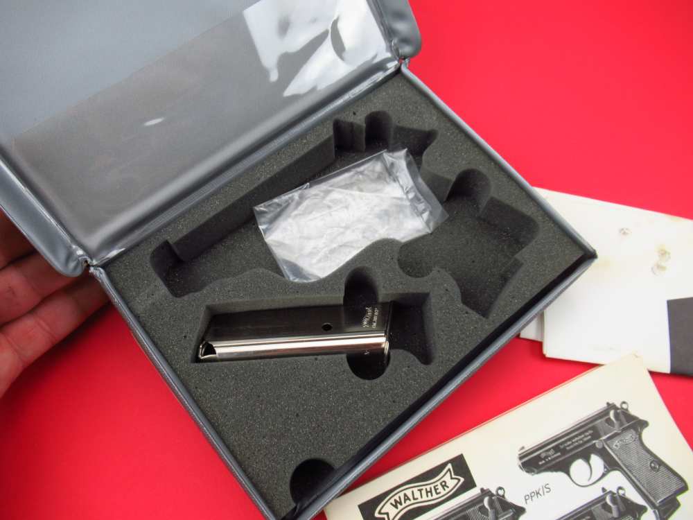 Pre-owned 1987 Walther PPK 9mm Kurz Interarms with Box PPKS PP German-img-79