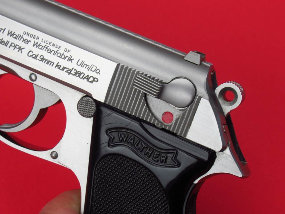 Pre-owned 1987 Walther PPK 9mm Kurz Interarms with Box PPKS PP German-img-8
