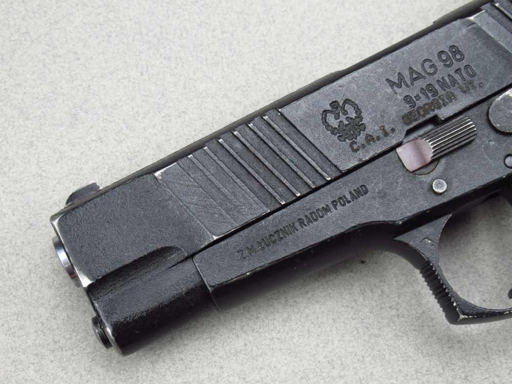 2000 Polish Eagle F,B, Radom Lucznik Mag98 Army pistol 9mm Luger VIS-img-2