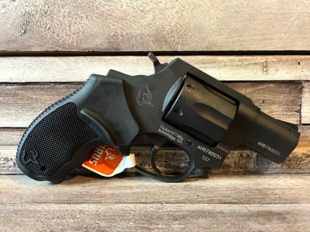 NIB TAURUS 327- 327 FED MAG 2" FS 6-SHOT MATTE BLACK RUBBER GRP IN STOCK-img-2