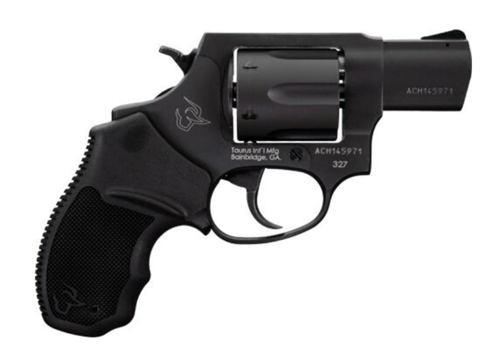 NIB TAURUS 327- 327 FED MAG 2" FS 6-SHOT MATTE BLACK RUBBER GRP IN STOCK-img-0