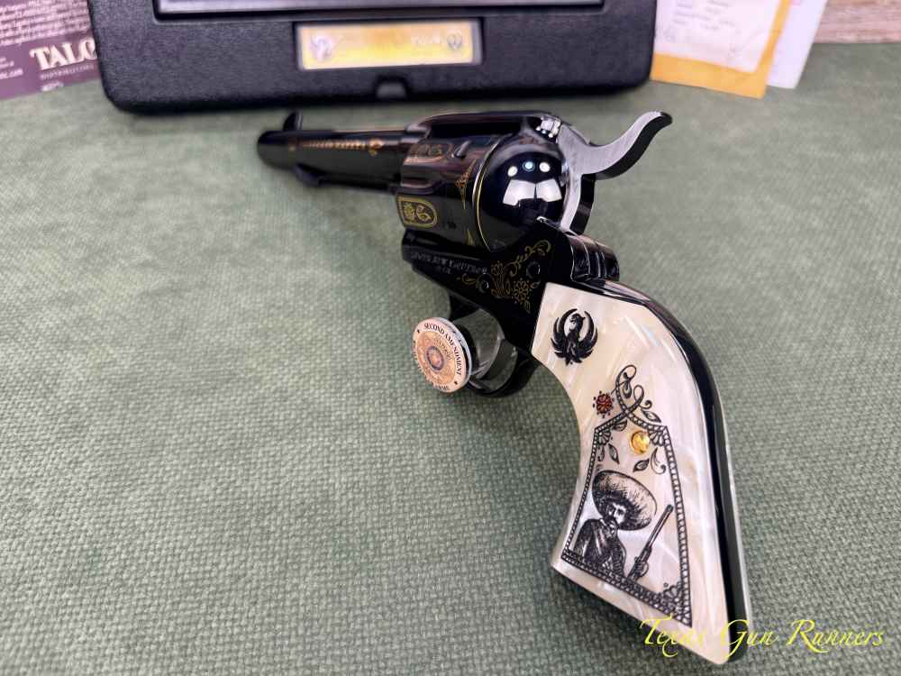 Ruger New Vaquero Talo Emiliano Zapata No. 240 of 500 Unfired .45 Long Colt-img-17