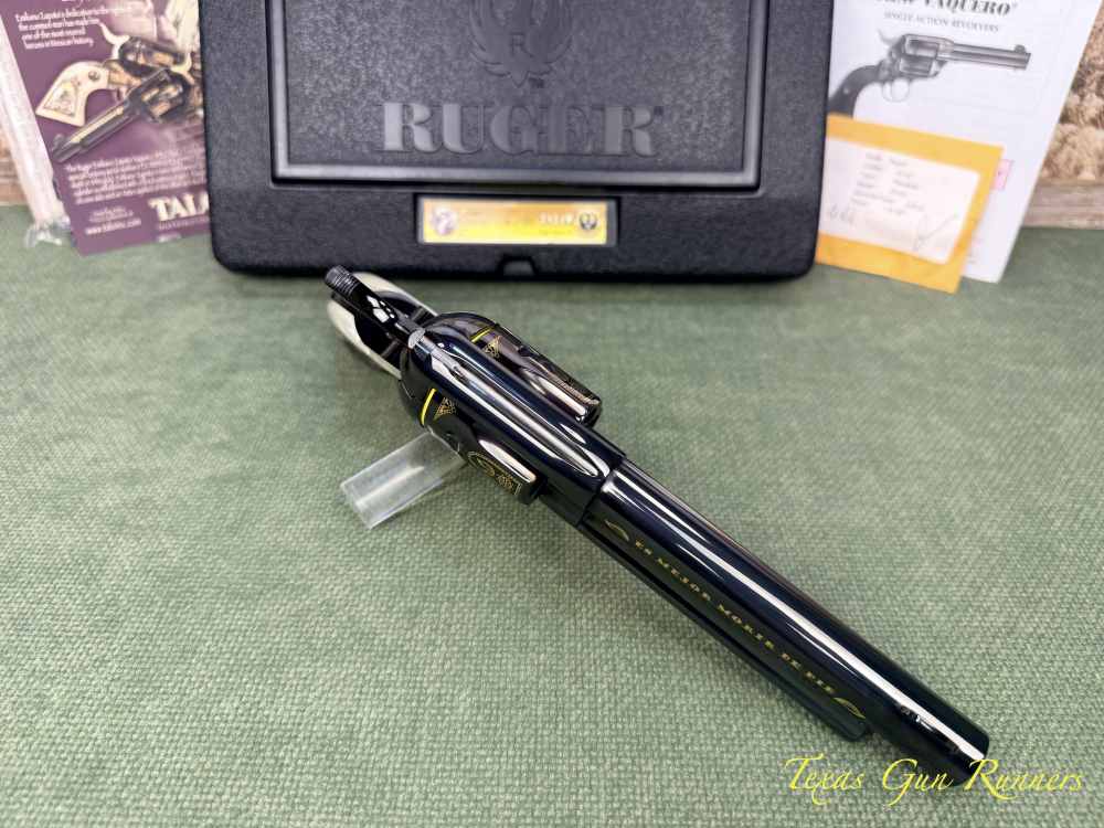 Ruger New Vaquero Talo Emiliano Zapata No. 240 of 500 Unfired .45 Long Colt-img-14